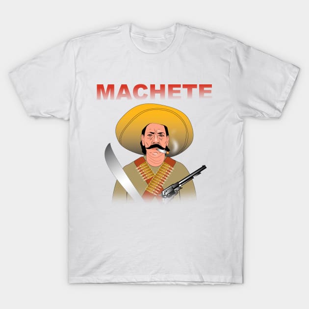 Machete t shirt T-Shirt by Elcaiman7
